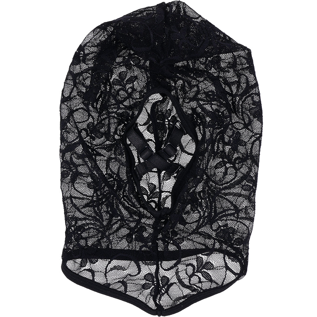 Sex & Mischief Lace Hush Hood Bondage and Fetish > Tools & Accessories - Tophatter Daily Deals